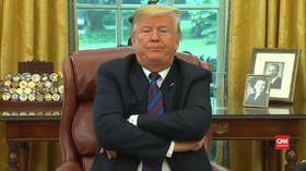 VIDEO: Momen Trump Tak Mau Tanggapi Pertanyaan soal McCain