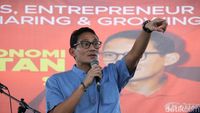 Sandiaga ke Uhamka, Ajak Mahasiswa Yel-yel OK OCE