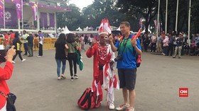 VIDEO: Suporter Nyentrik Indonesia di Asian Games 2018