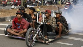 FOTO: Kebangkitan Vespa Ekstrem di Indonesia