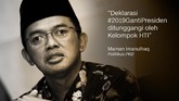 Perang Urat Saraf #2019GantiPresiden Sejumlah elite dari koalisi Jokowi-Ma'ruf Amin dan kubu Prabowo-Sandiaga Uno terlibat perang urat saraf terkait gerakan #2019GantiPresiden.