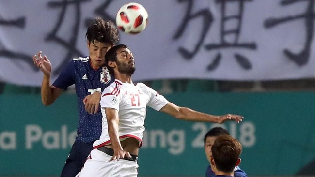 Jepang akan berhadapan dengan Korea Selatan di final Asian Games 2018 setelah menang 1-0 atas Uni Emirat Arab (UEA) di Stadion Pakansari, Rabu (29/8).