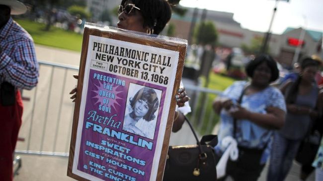 Sebuah pameran diadakan untuk menghormati jejak penyanyi Aretha Franklin. Di antara sejumlah koleksi, ada pula copy rekaman pertama Sang Ratu Soul.