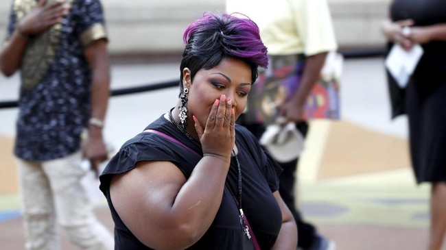 FOTO: Air Mata Terakhir untuk Aretha Franklin