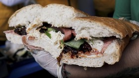 FOTO: Kemeriahan Festival Sandwich Raksasa di Meksiko