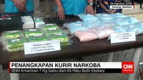 Penangkapan Kurir Narkoba di Banten