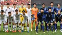 Membandingkan IMT Pemain Bola Korsel vs Jepang, Siapa Menang?