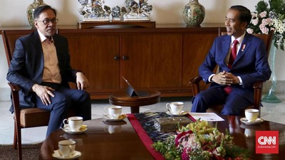 img-title Jokowi Beri Selamat ke PM Malaysia: Anwar Ibrahim Dihormati Rakyat RI