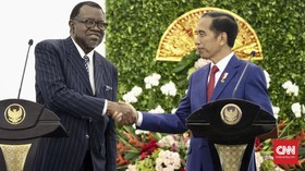 Jokowi dan Presiden Namibia Sepakati Perumahan Rakyat Bersama