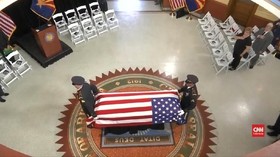VIDEO: Penghormatan Terakhir Arizona untuk McCain