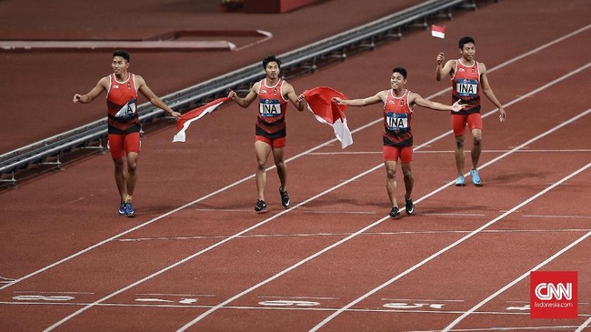 Tim estafet Indonesia berhasil meraih medali perak Asian Games 2018. Ada persiapan panjang di balik keberhasilan tersebut.
