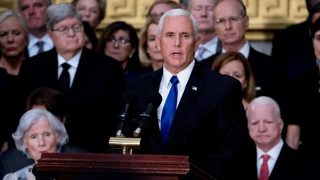 Pidato Wapres AS Mike Pence berisi tuduhan yang menggarisbawahi perubahan strategi AS dalam hubungan dengan China yang kini dianggap pesaing.
