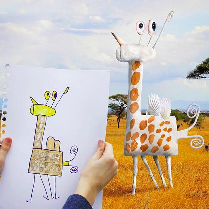 <p>Menurut Bunda, jerapah yang satu ini gimana? (Foto: Instagram/ @thingsihavedrawn)</p>