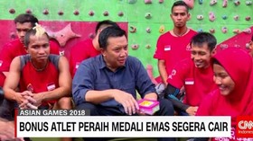 Bonus Atlet Peraih Medali Emas Segera Cair