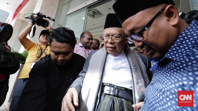 Sesuai AD/ART MUI, Ma'ruf Amin mengatakan baru akan nonaktif jika sudah resmi ditetapkan sebagai wakil presiden di pilpres 2019.
