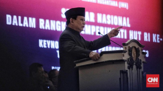 Ketua Umum Partai Gerindra Prabowo Subianto menyebutkan bahwa ketidakadilan ekonomi sudah terlalu parah dengan adanya ketimpangan kepemilikan tanah.