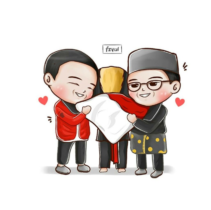 <p>Dijadikan ilustrasi nggak kalah menggemaskan ya, Bun? (Foto: Instagram/fzyul)</p>