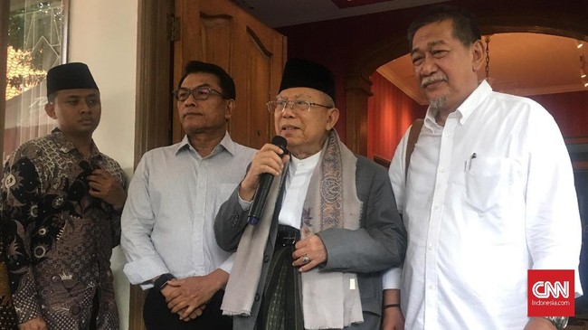 Bakal calon wakil presiden Ma'ruf Amin mengatakan sistem khilafah ditolak di Indonesia karena tertolak oleh konsep Islam kesepakatan yang telah diterapkan.
