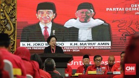 Disentil Megawati, Jokowi Jamin Jatah Menteri PDIP Terbanyak