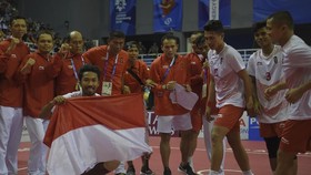 FOTO: Sepak Takraw Indonesia Bikin Sejarah di Asian Games