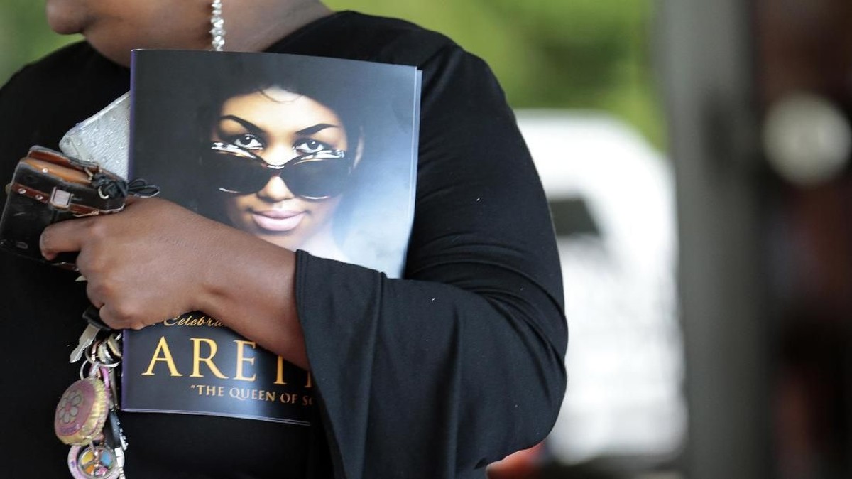 FOTO: Penghargaan Terakhir untuk Aretha Franklin