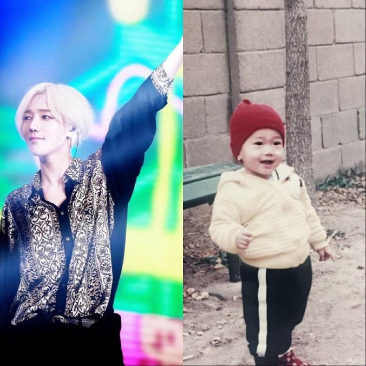 <p>Wah, Yesung sudah pintar bergaya dari kecil nih, Bun. (Foto: Instagram/yesung1106)</p>