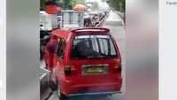 Viral Sopir Angkot Geser Separator Busway, Ini Fakta di Baliknya