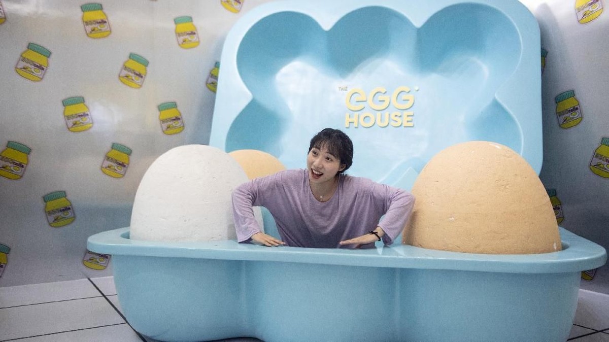 FOTO: Pesta Selfie di Rumah Telur