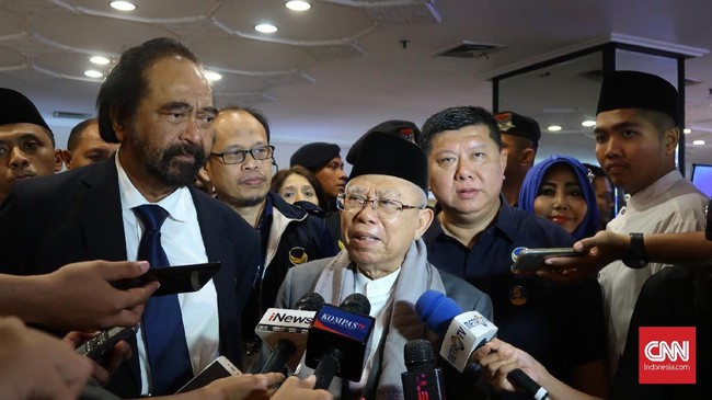 Bakal calon wakil presiden Ma'ruf Amin mengatakan ketua tim pemenangan Jokowi-Ma'ruf akan diumumkan pada tanggal 7 September 2018.