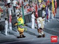 Penutupan Asian Games Diguyur Hujan, Asian Fest Tetap Ramai