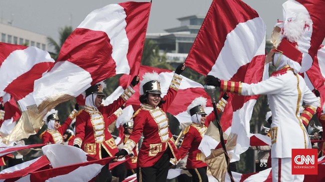 sejumlah pengalihan arus lalu lintas selama acara Deklarasi Kampanye Damai Pemilu Serentak 2019 dan Parade Momo Asian Para Games 2018, Minggu (23/9) pagi.