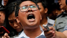 Polisi Myanmar Sebut Jurnalis Reuters Dijebak Sudah Bebas