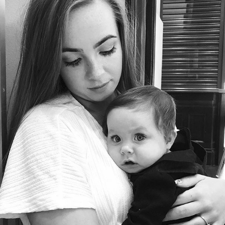 <p>Marlowe dan sang bunda. Bulu mata Marlowe lentik seperti bundanya lho. (Foto: Instagram @marlowe.and.me)</p>