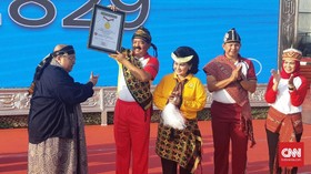 TNI Pecahkan Rekor Senam Gemu Famire di Tiga Zona Waktu