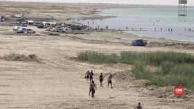 VIDEO: Danau Habbaniyah, Wisata Irak yang Terbengkalai