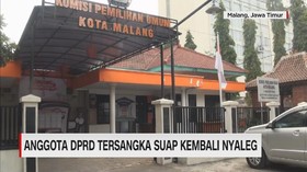 ANGGOTA DPRD TERSANGKA SUAP KEMBALI NYALEG