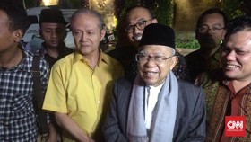 Sambangi Muhammadiyah, Ma'ruf Akui Minta Dukungan di Pilpres