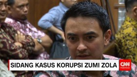 Zumi Didakwa Menerima Gratifikasi Terkait Sejumlah Proyek