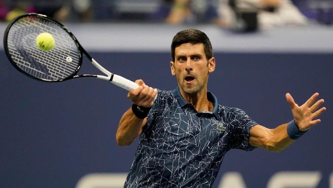 Novak Djokovic melaju ke semifinal AS Terbuka 2018 dengan mengalahkan petenis Australia, John Millman, tiga set langsung.