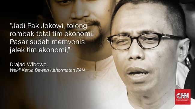 Silang Pendapat Kubu Jokowi dan Prabowo soal Rupiah Anjlok