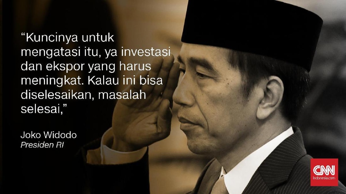 Silang Pendapat Kubu Jokowi dan Prabowo soal Rupiah Anjlok