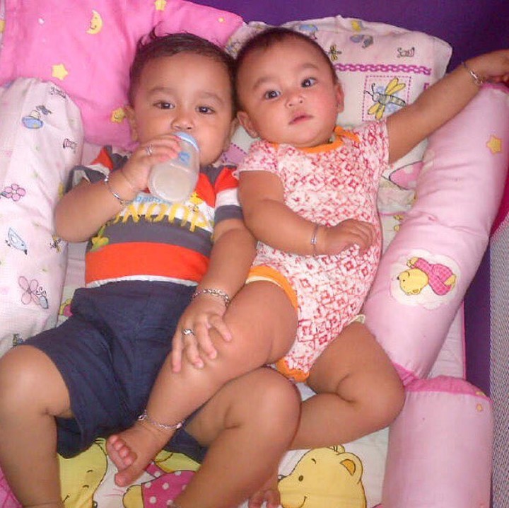 <p>Juna saat bayi, imut-imut banget ya! (Foto: Instagram/ @kartikaputriworld)  </p>