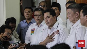Tim Jokowi Rapat dengan Erick Thohir Bahas Anggaran Kampanye