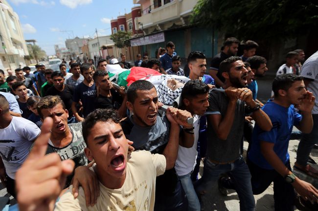 Israel Tembaki Aksi Protes di Gaza, Warga Palestina Tewas Israel Tembaki Aksi Protes di Gaza, Warga Palestina Tewas
