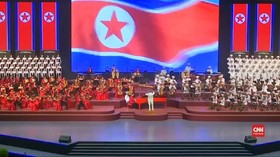 VIDEO: Kemeriahan Perayaan 70 Tahun Berdirinya Korut