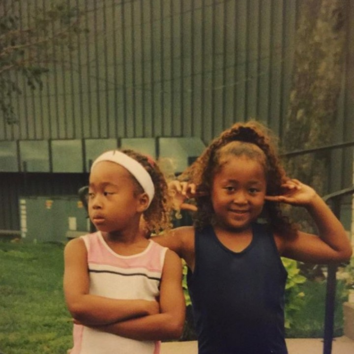 <p>Naomi Osaka sudah berlatih tenis sejak kecil dengan kakaknya. (Foto: Instagram @naomiosakatennis)</p>