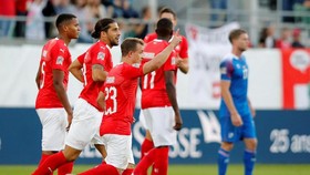 Swiss Pesta Gol Kalahkan Islandia di UEFA Nations League
