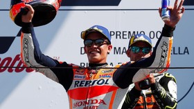 Finis Kedua di San Marino, Marquez Kecewa Lorenzo Kecelakaan
