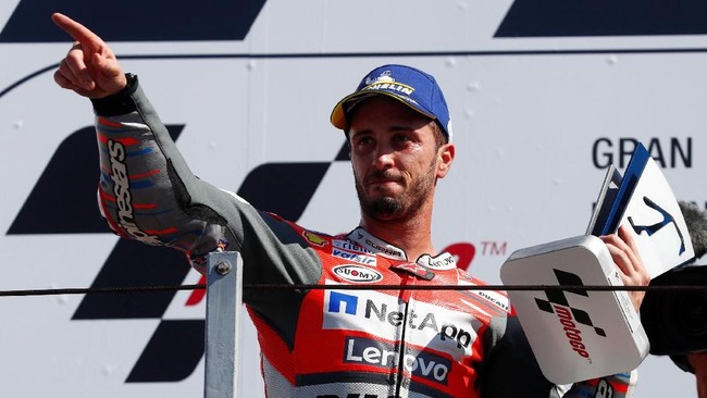 Pebalap Ducati Andrea Dovizioso bertekad membalas Marc Marquez di MotoGP Jepang 2018 setelah kalah di Sirkuit Buriram.