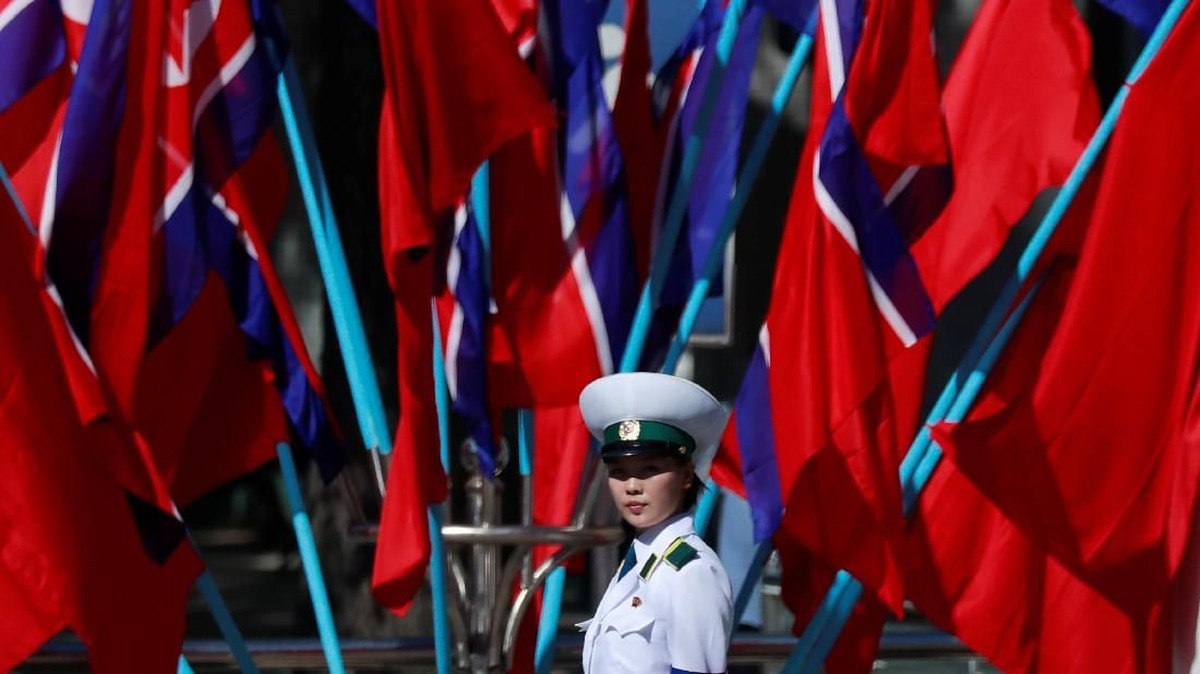 FOTO: Perayaan Ulang Tahun ke-70 Korea Utara